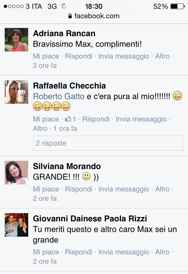 opinioni e testimonianze su max pianta Tribute Band a renato zero